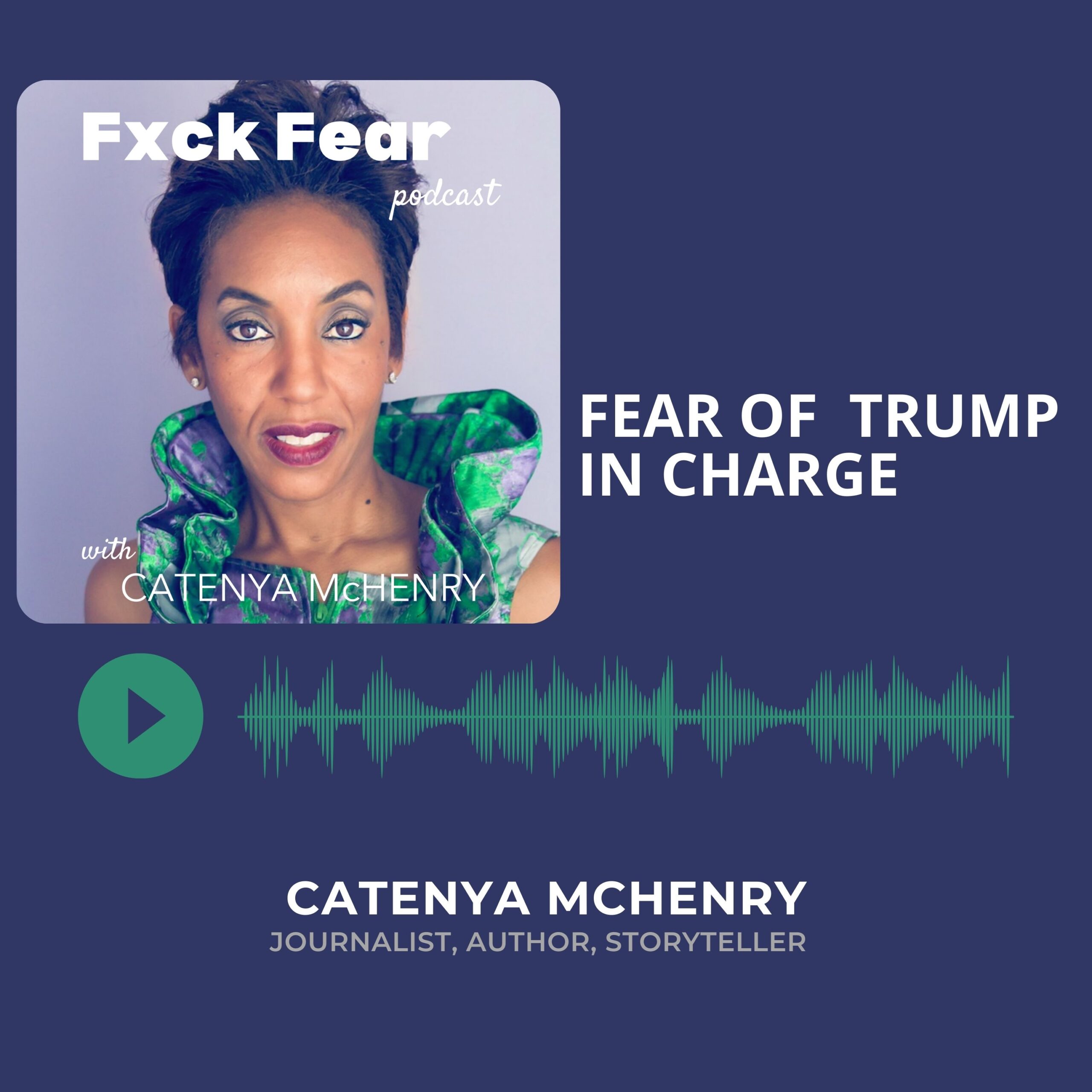 On season five, Fxck Fear podcast host Catenya McHenry steps outside of the studio and records each episode on her Sunday nature walks with her family dog Brody. She opens up about what scares her most, from fear of a world where Trump is in charge to fear of dying before she can realize her dreams, fear of running out of money and so much more.